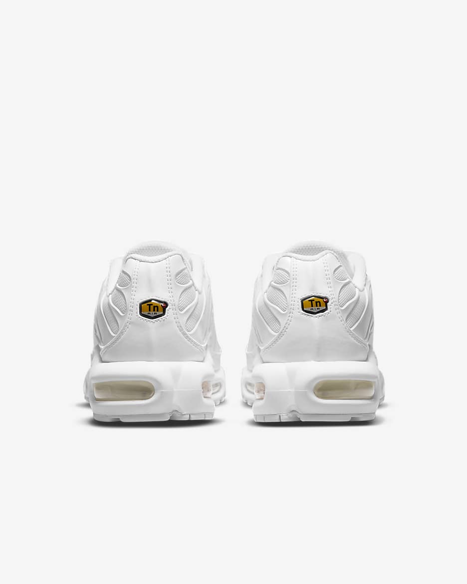 Nike air max plus all white womens online